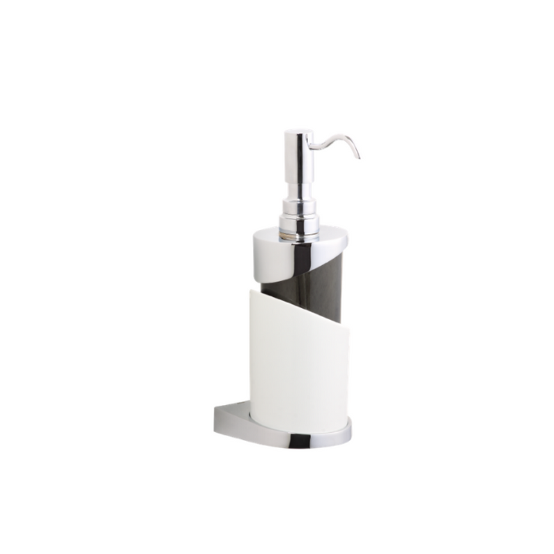 Vista D'oro Ellipse Wall-Mounted Soap Dispenser - Hentell