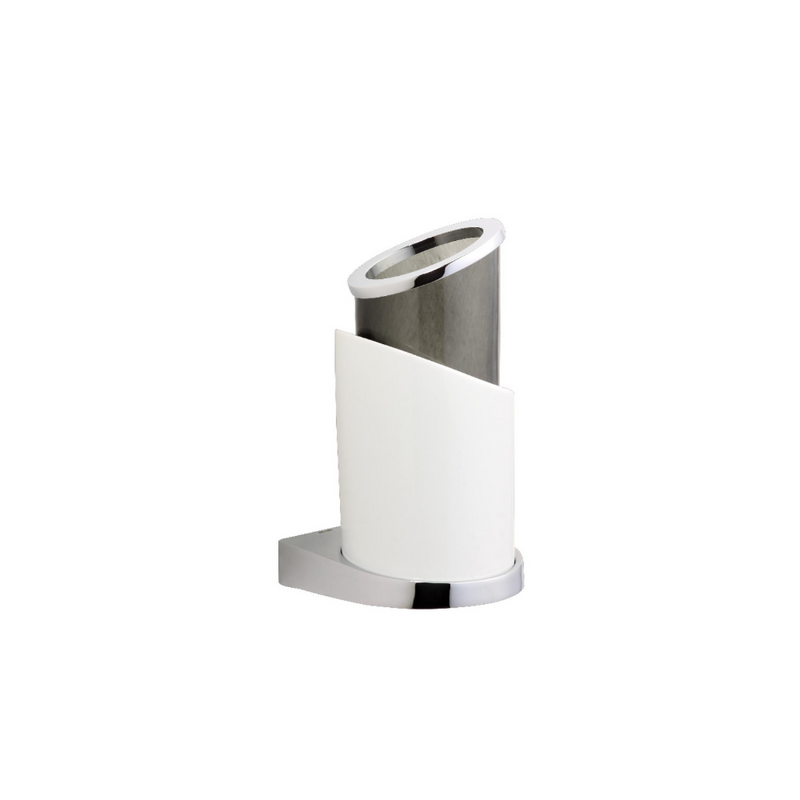 Vista D'oro Ellipse Wall-Mounted Toothbrush Holder - Hentell