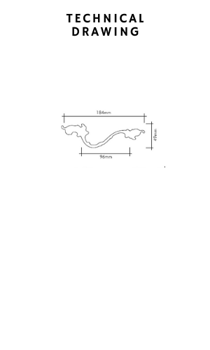 Classic Drawer Handle 96 mm