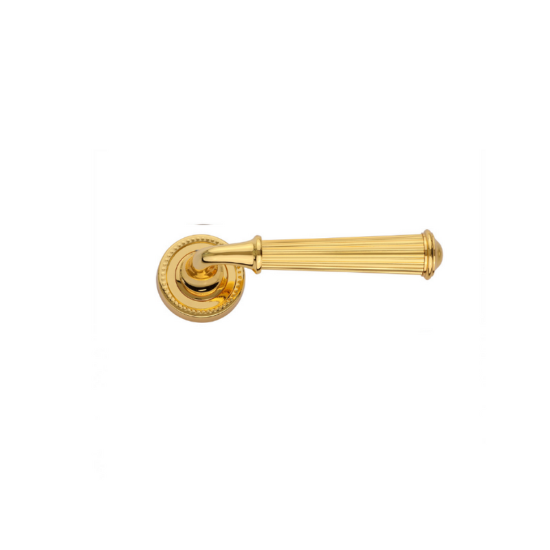 Louvre Striped Rosette Door Handle