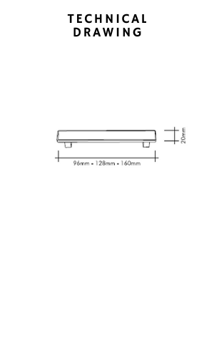 Nak Drawer Handle Brass Oxide